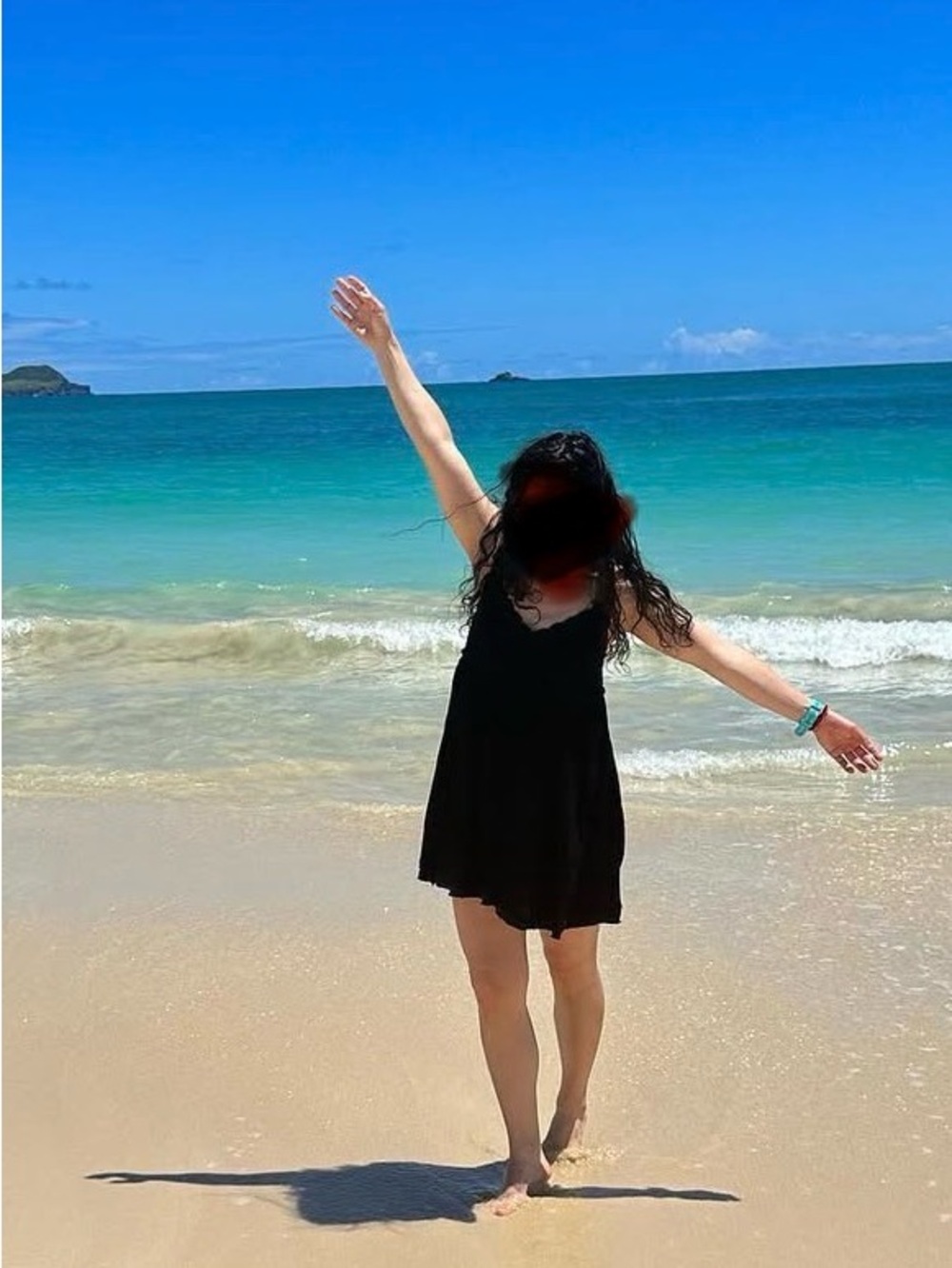 Francesca’s Black Sundress small